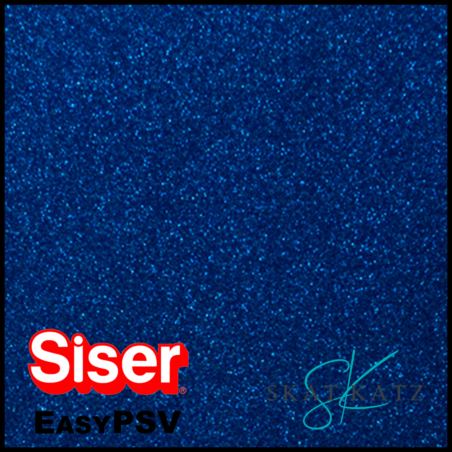 Siser Starling EasyPSV® Permanent Glitter Adhesive - Marine Blue