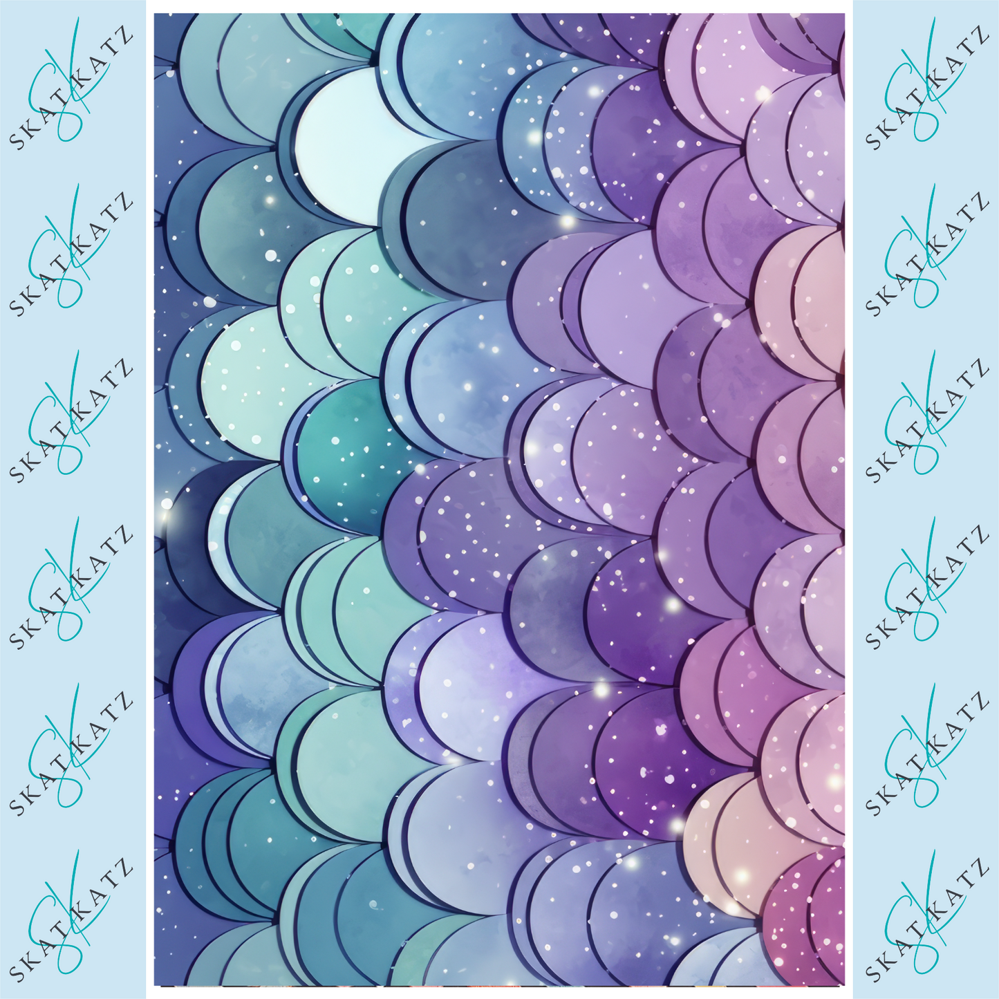 Inkfusible A4 Sheet - Mermaid #4