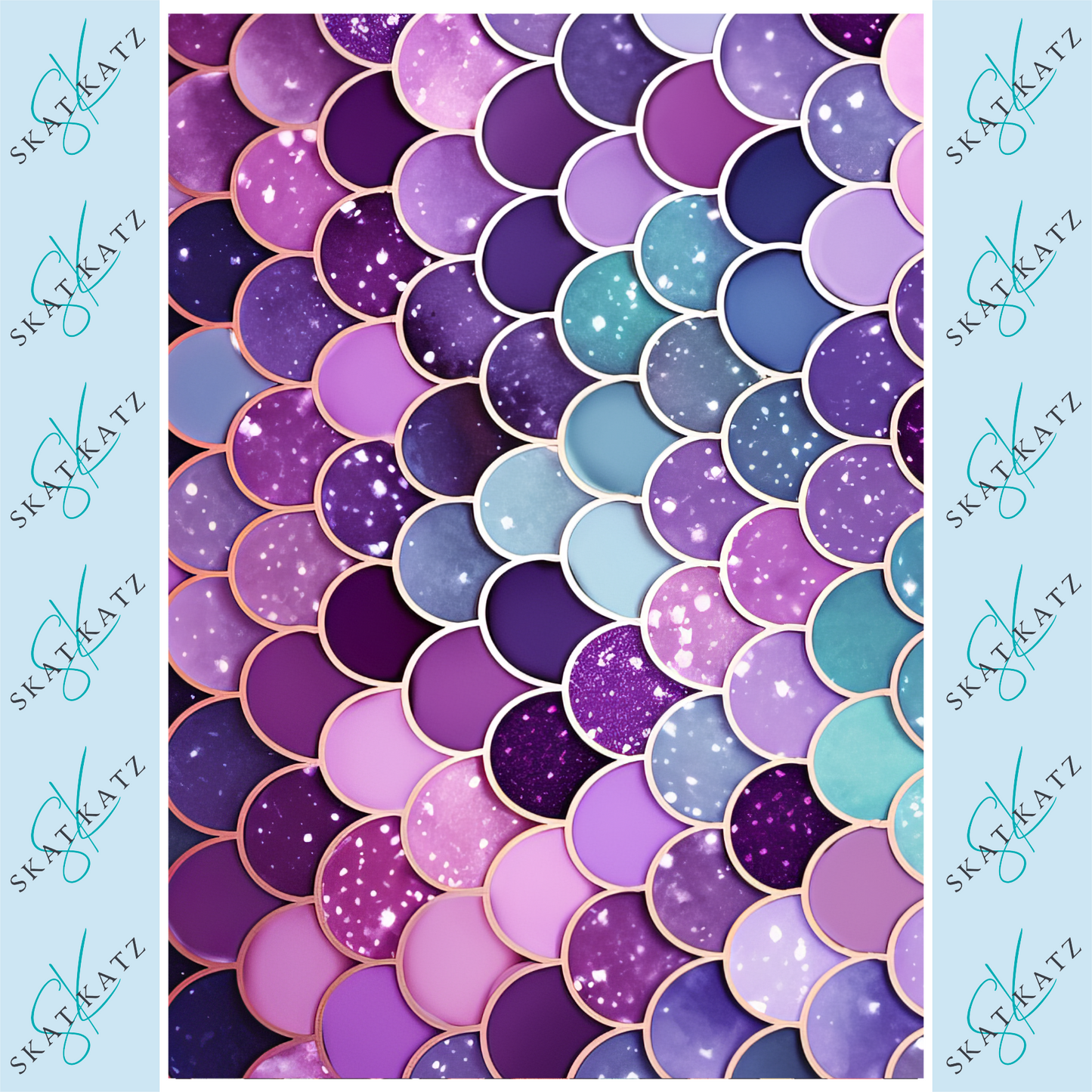 Inkfusible A4 Sheet - Mermaid #5