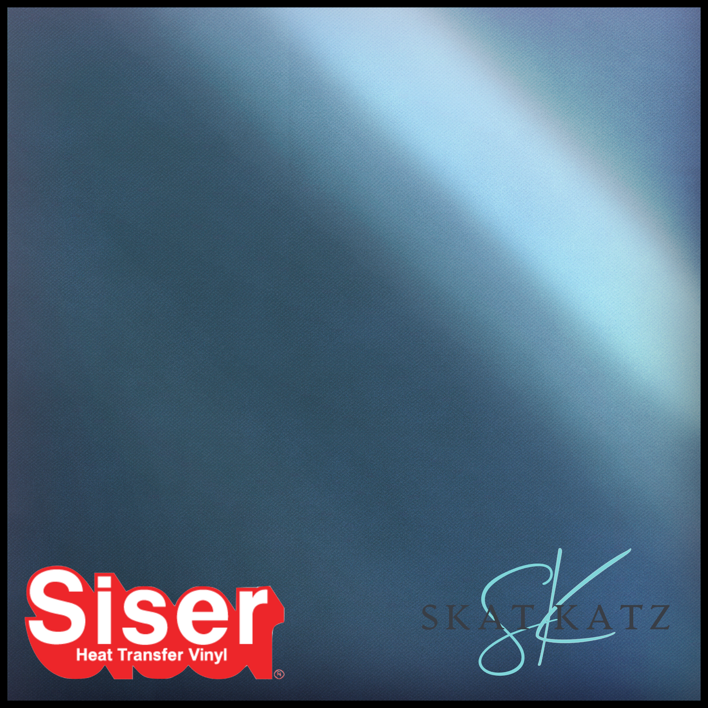 Siser EASY PUFF Heat Transfer Vinyl - Metallic Dusk Blue