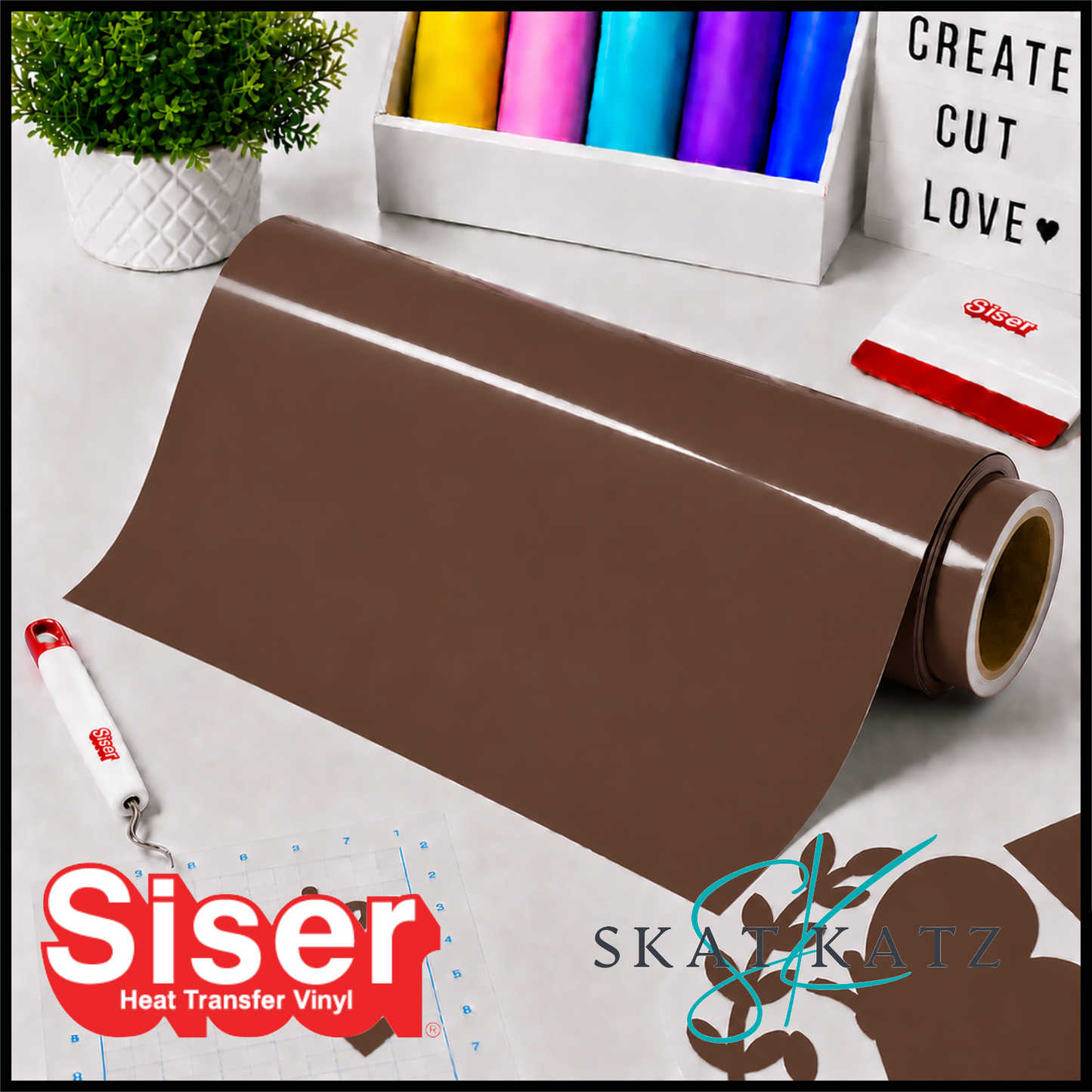 SISER EasyWeed® Heat Transfer Vinyl - MOCHA