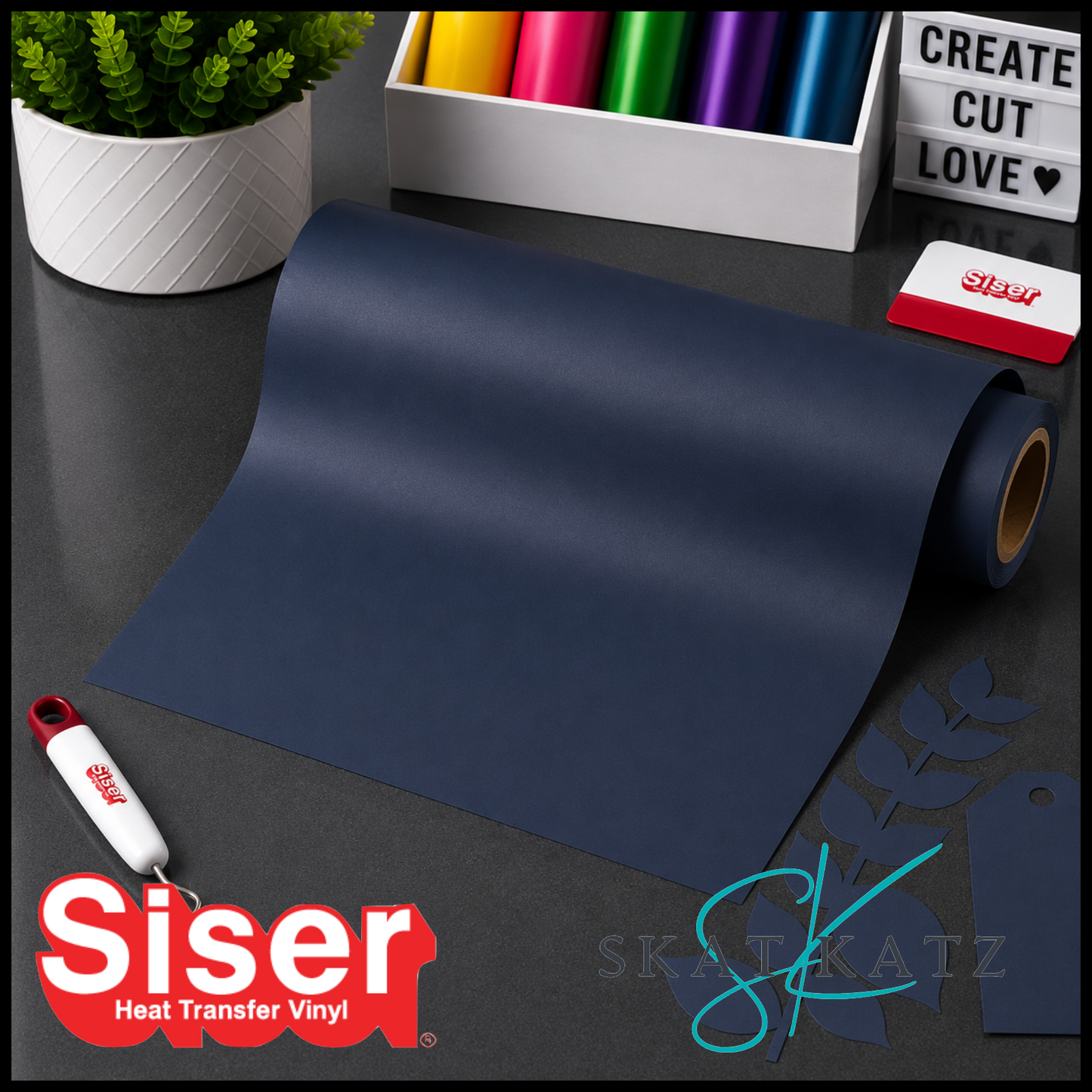 SISER EasyWeed® ECO STRETCH™ - NAVY BLUE