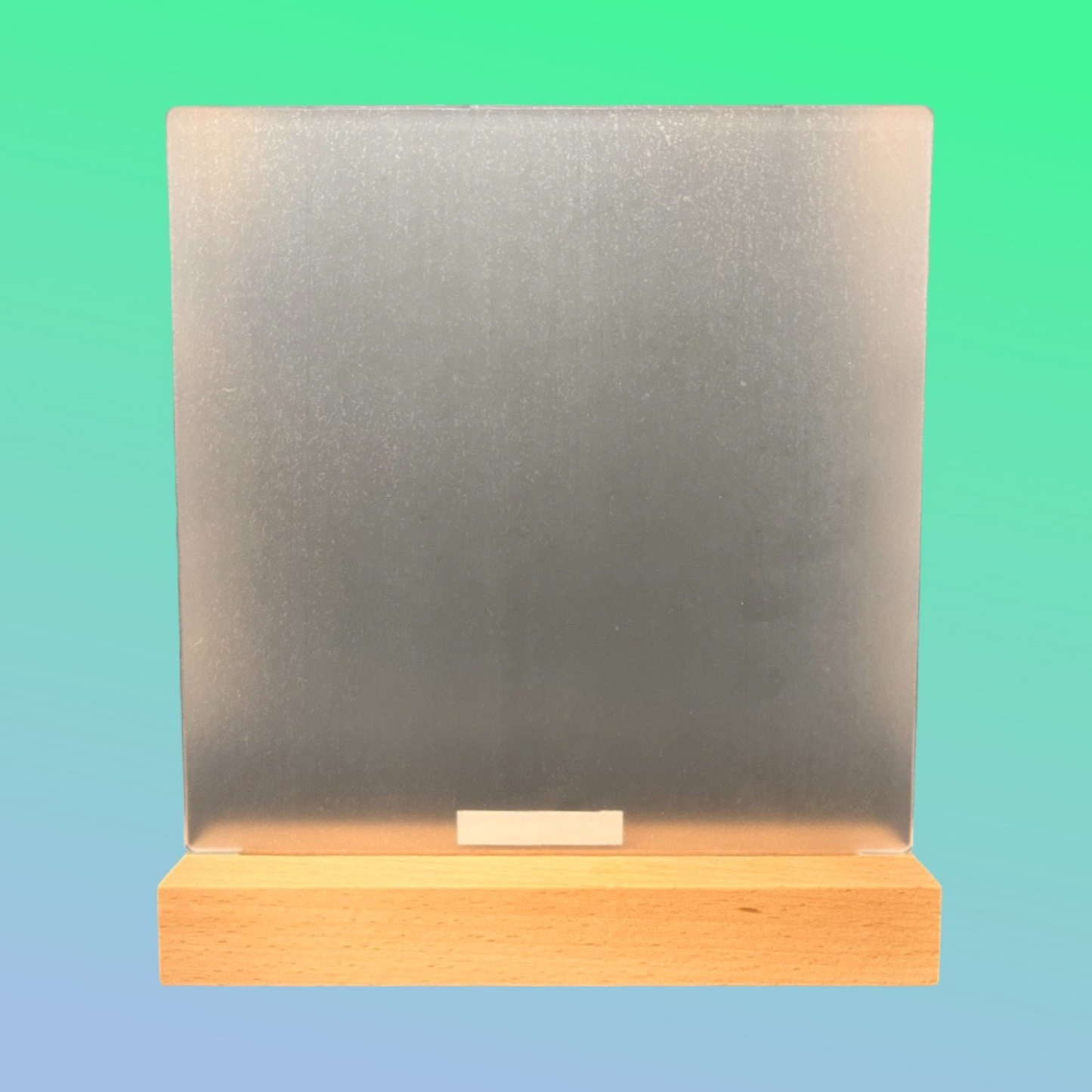 LED USB Square Acrylic Night Light with RGB colour changing lights