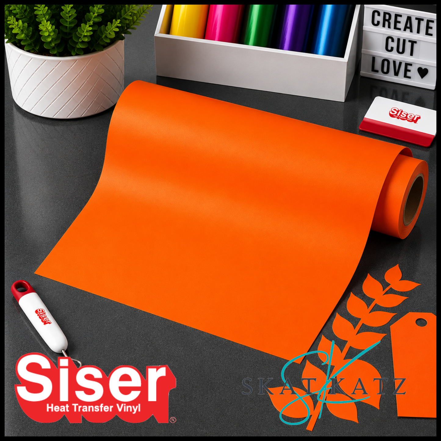 SISER EasyWeed® ECO STRETCH™ - ORANGE