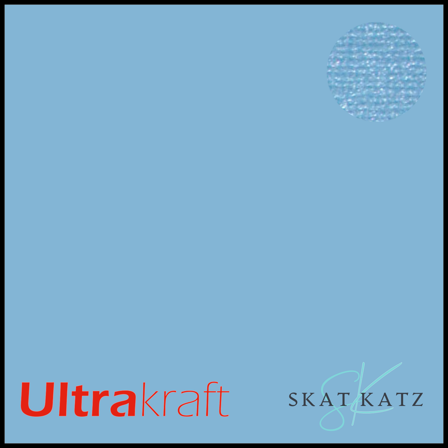 UltraKraft Premium Pearlised Textured Cardstock - Pacific Dreaming