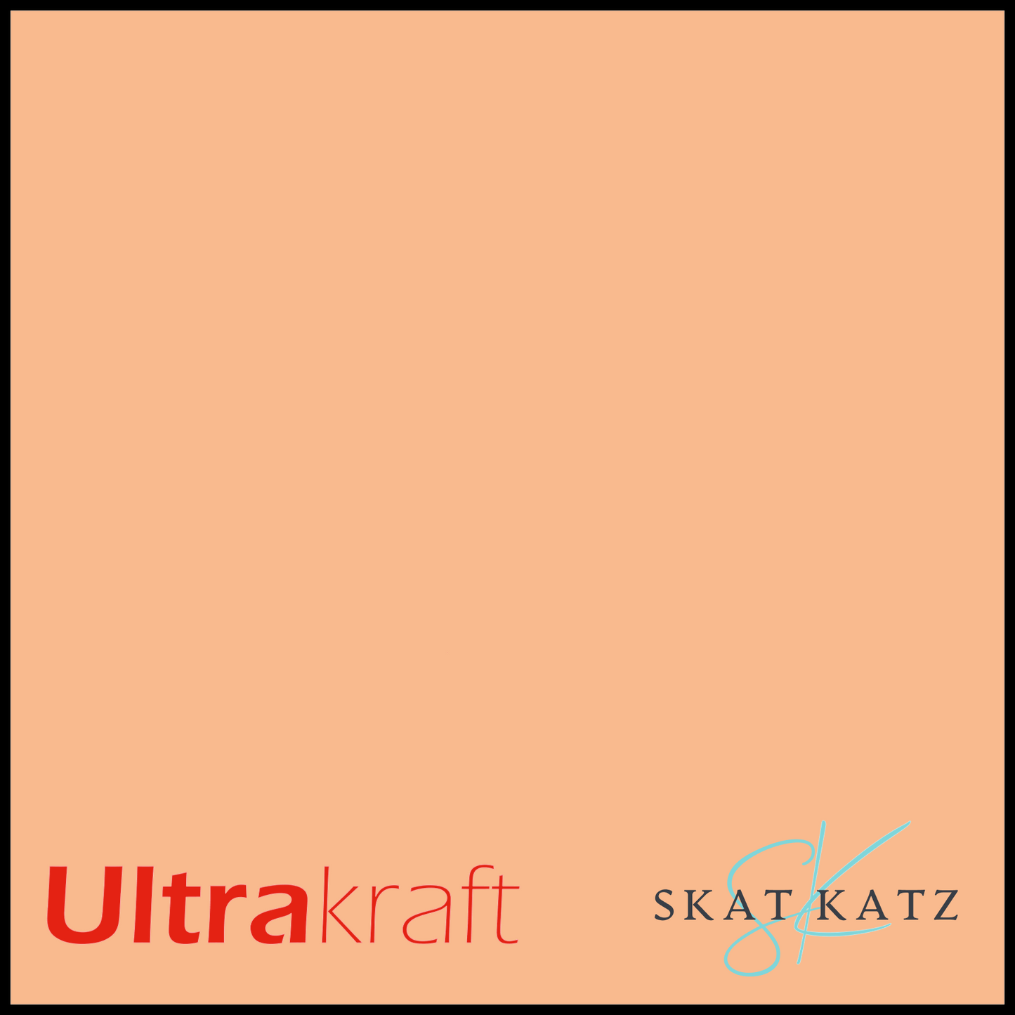 UltraKraft Premium Textured Card Stock - Peach