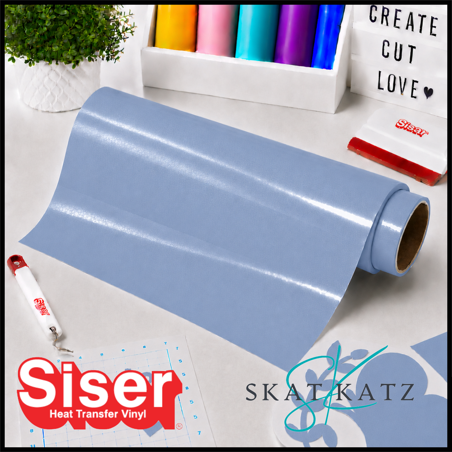SISER EasyWeed® Heat Transfer Vinyl - PERIWINKLE