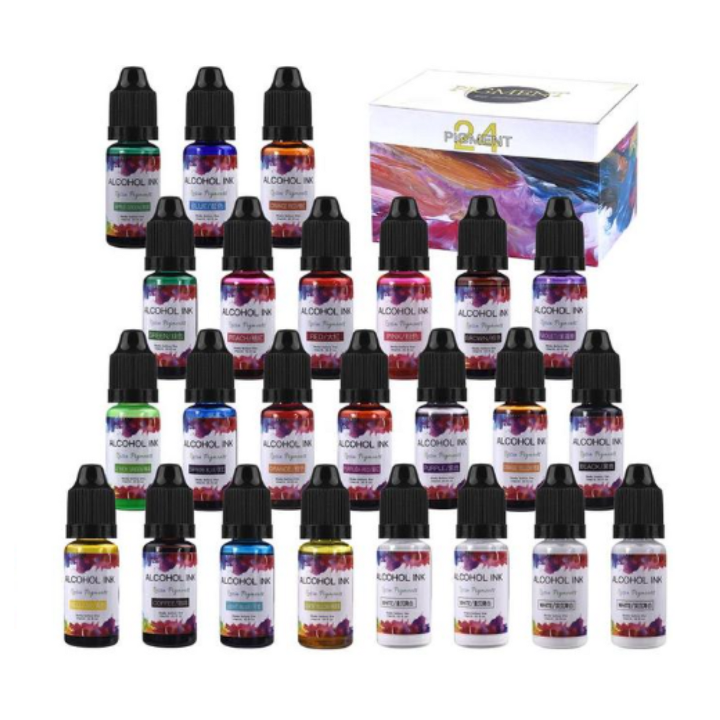 UltraKraft - Alcohol Pigment Ink 24pk
