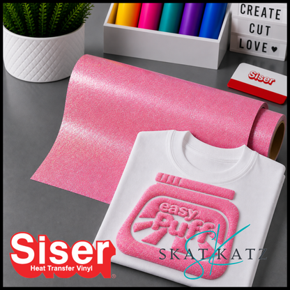 Siser® Easy Puff Glitter - Pink Salt