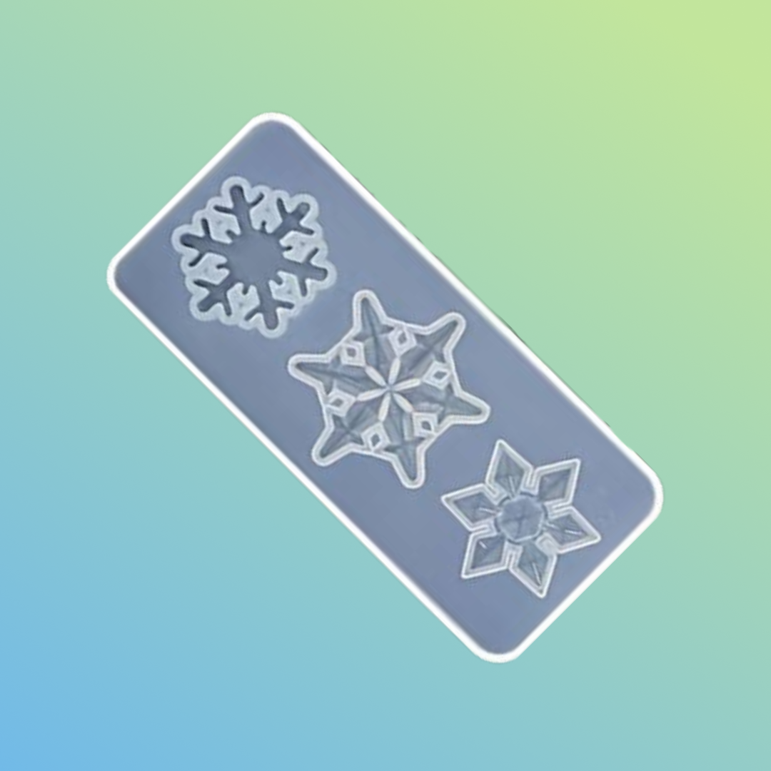 UltraKraft - Silicone Mold - Snowflake Confetti