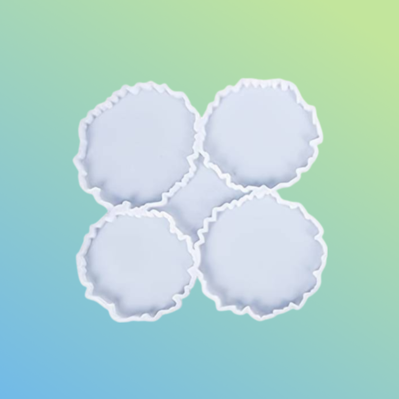 UltraKraft - Silicone Mold - Geode Coaster Set