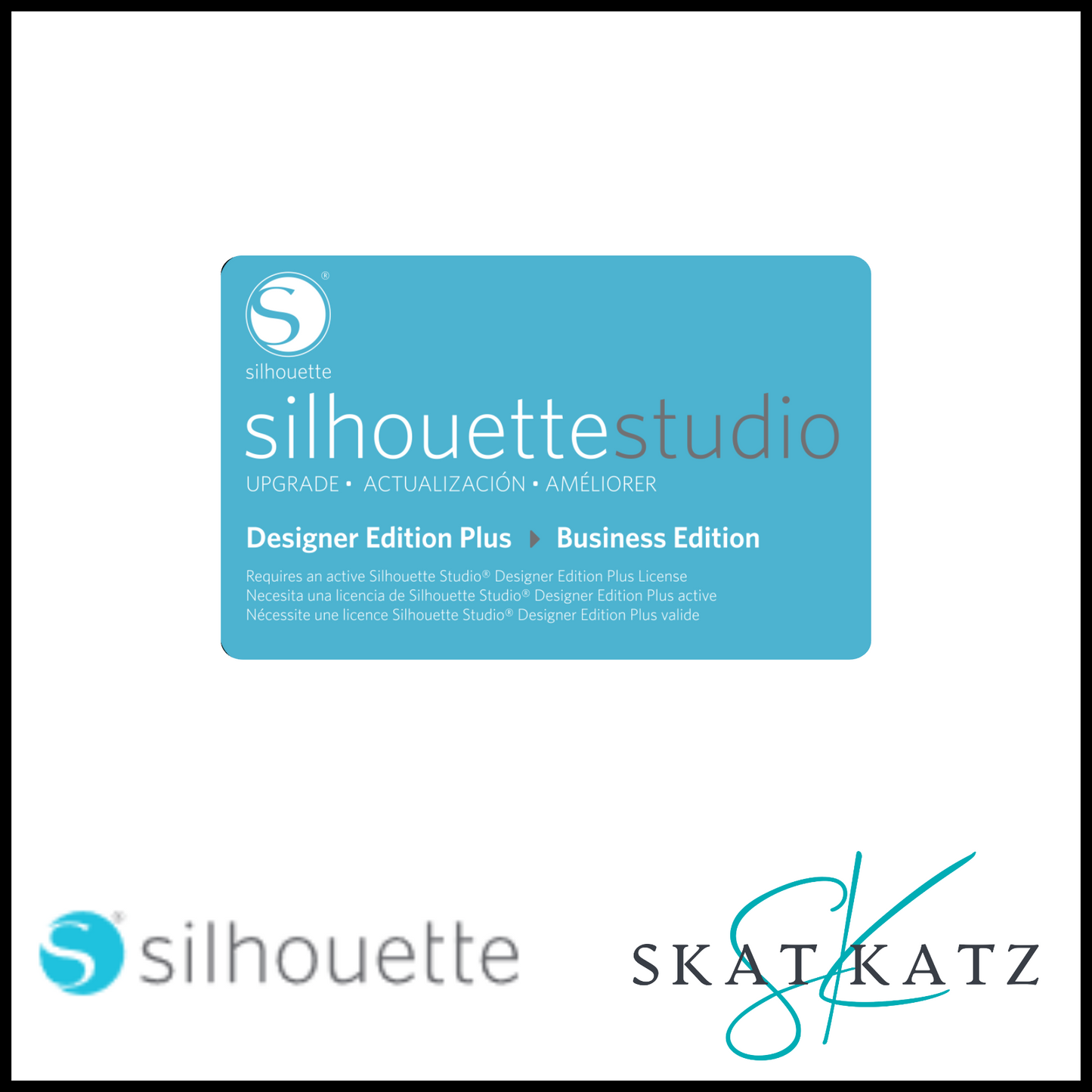 Silhouette Studio **Designer Edition PLUS to Business Edition ** - License Key