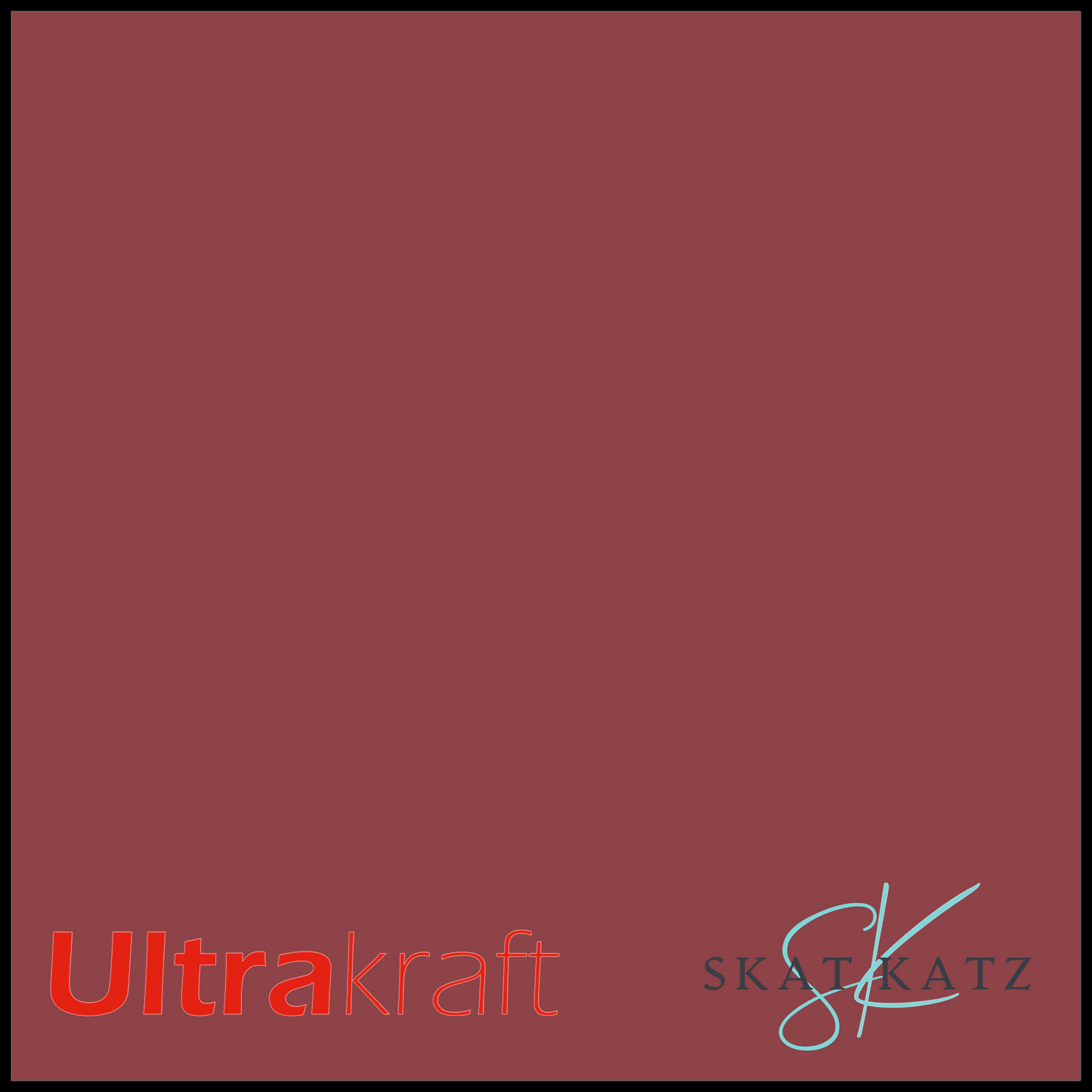 UltraKraft Premium Textured Card Stock - Pomegranate