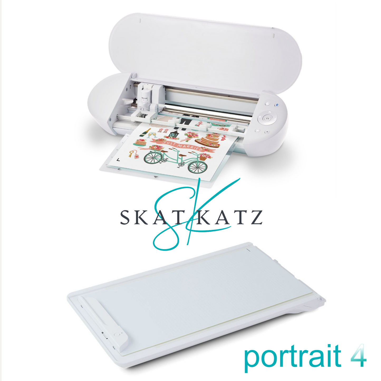 Silhouette Portrait 4 & Electrostatic Bed - Value Bundle