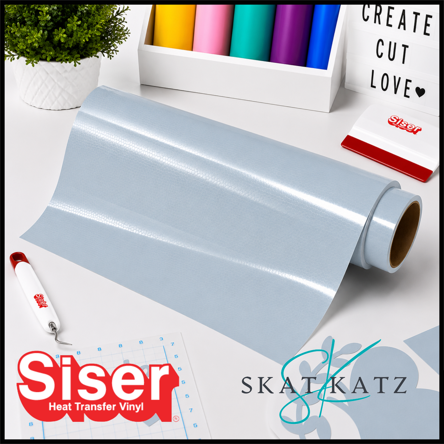 SISER EasyWeed® Heat Transfer Vinyl - POWDER BLUE