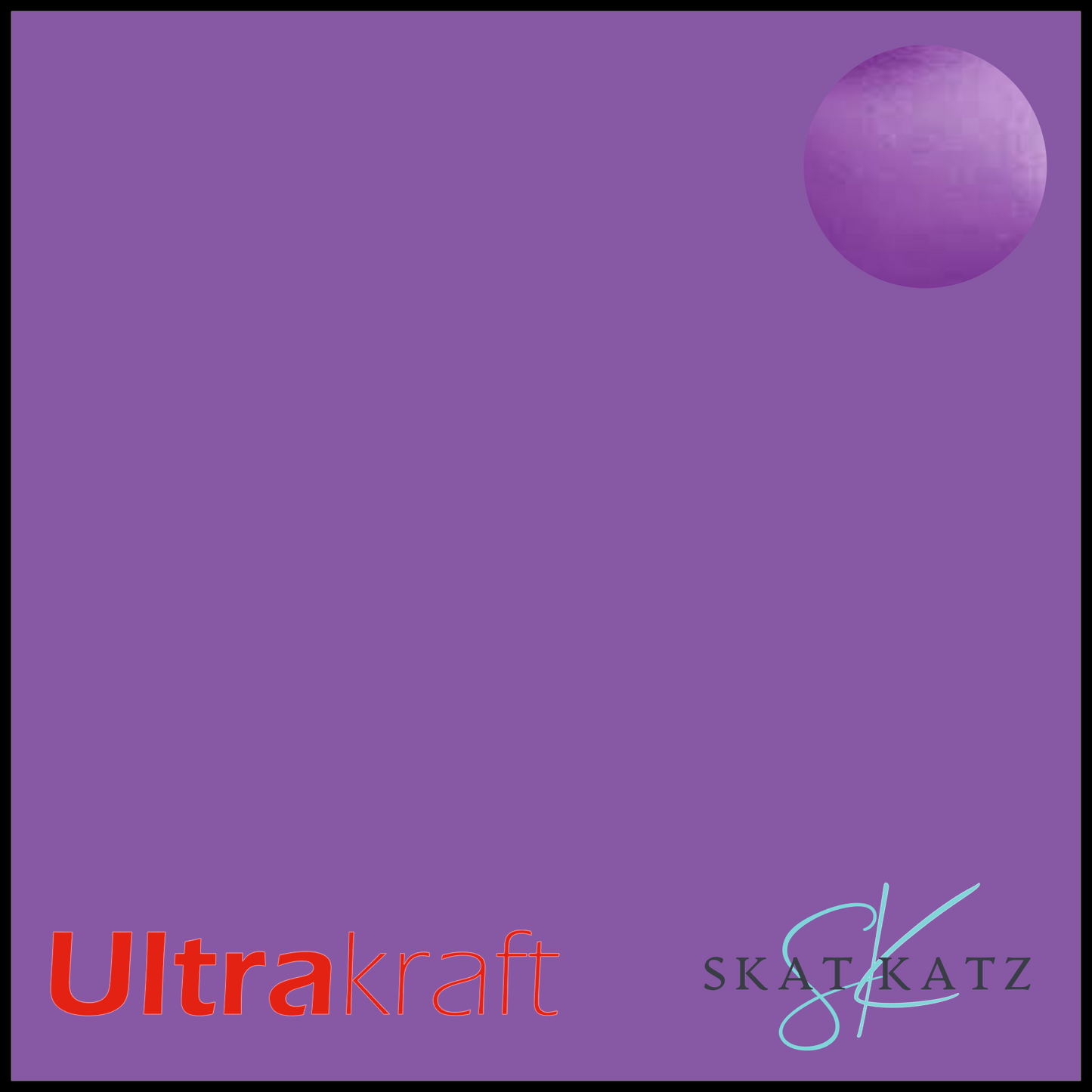 UltraKraft Premium Mirror Card 250gsm - Purple