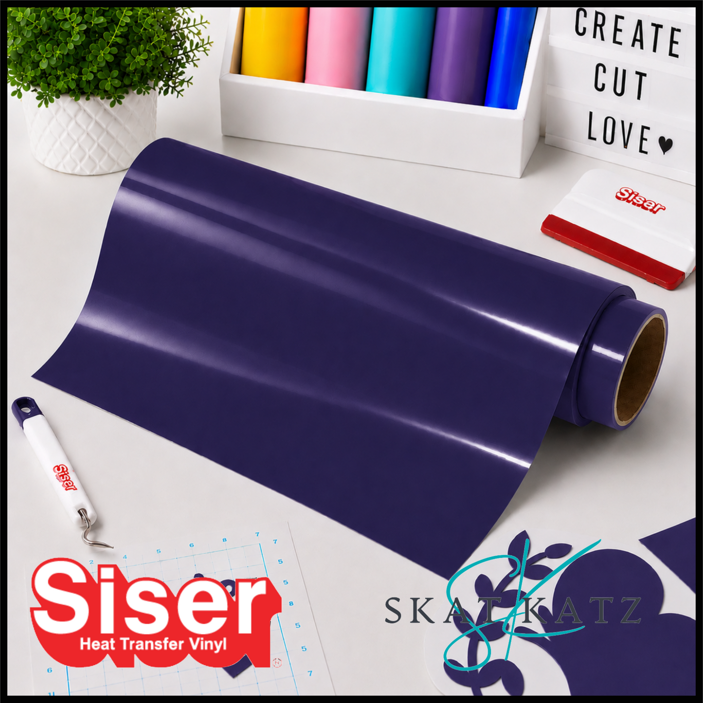SISER EasyWeed® Heat Transfer Vinyl - PURPLE