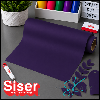 SISER EasyWeed® Heat Transfer Vinyl – PURPLE MATTE