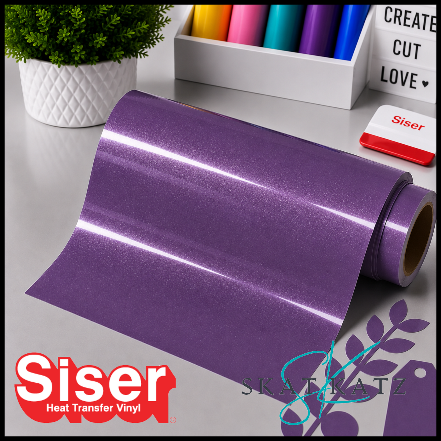 SISER EasyWeed® Heat Transfer Vinyl - ELECTRIC PURPLE