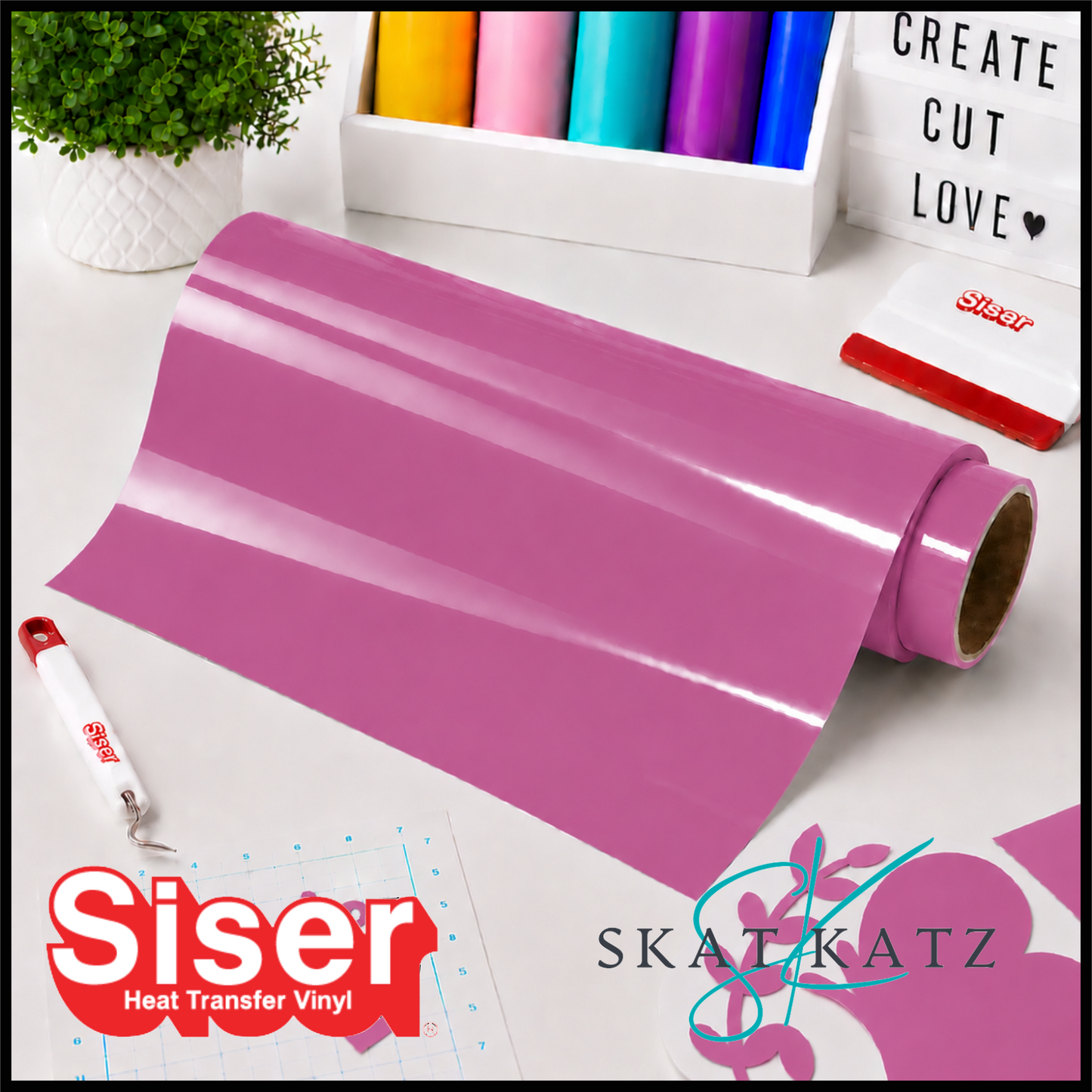 SISER EasyWeed® Heat Transfer Vinyl - RADIANT ORCHID