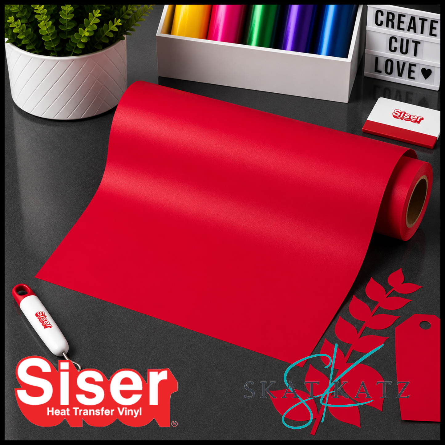 SISER EasyWeed® ECO STRETCH™ - RED