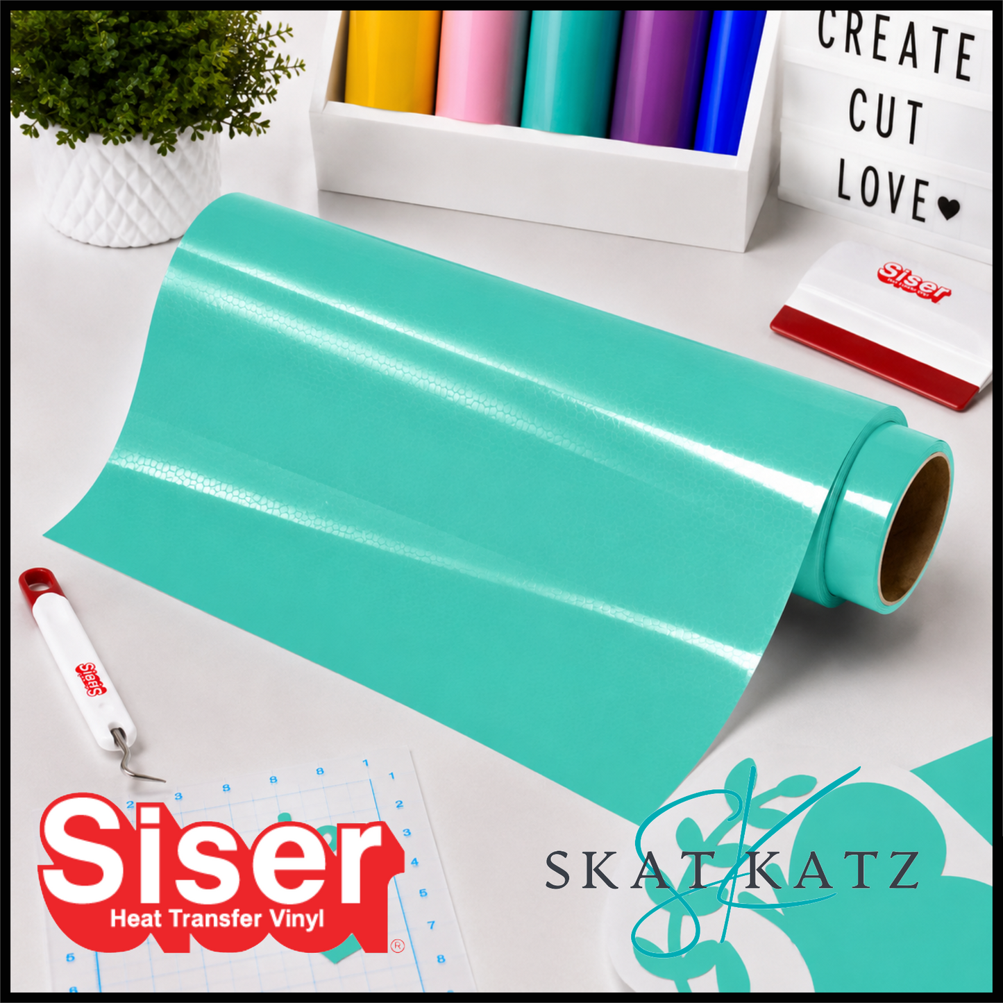 SISER EasyWeed® Heat Transfer Vinyl - RETRO MINT