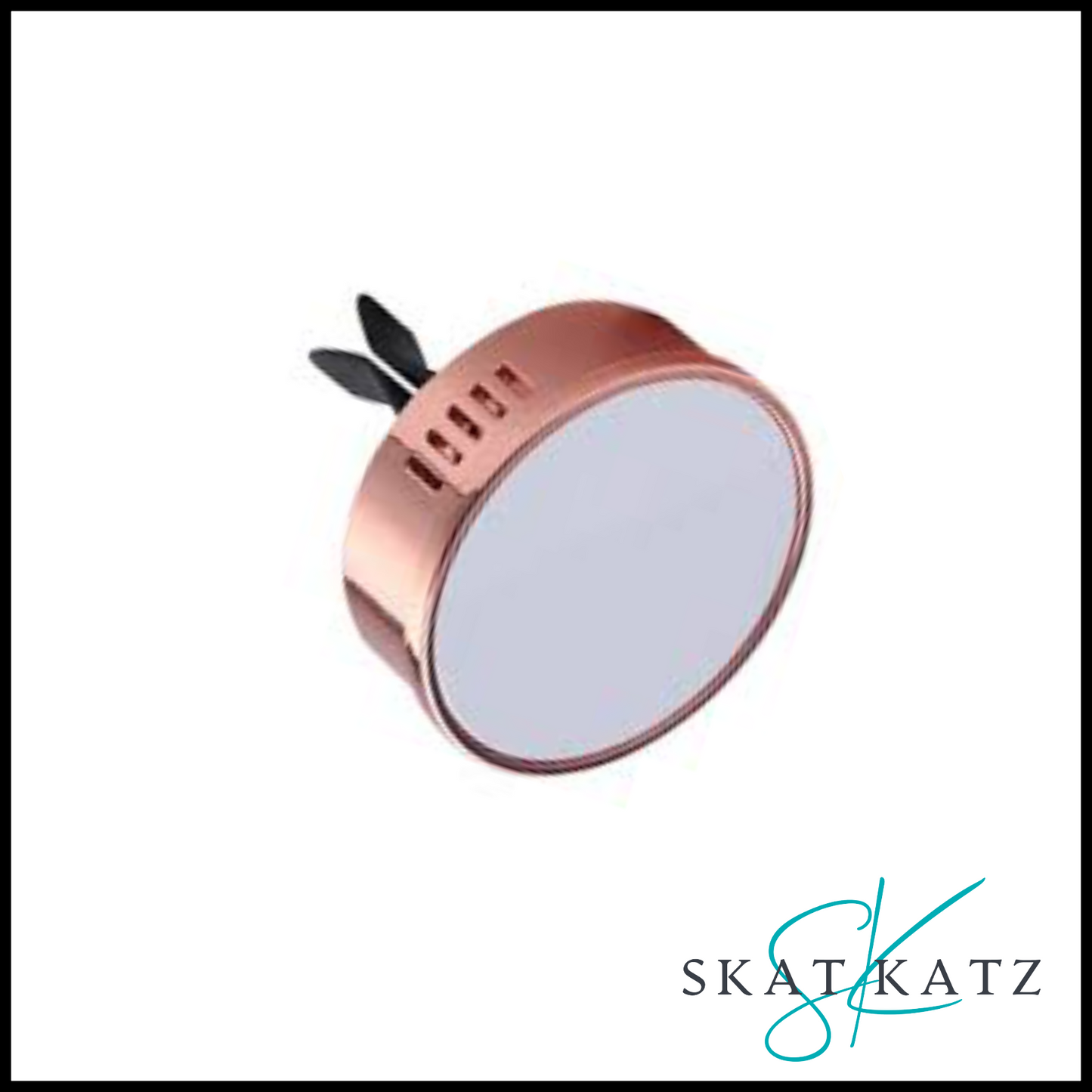 Sublimation Car/Vent Air Freshener with fragrance insert - Black / Gold /Rose Gold