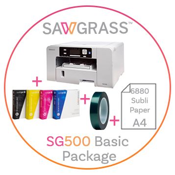 SAWGRASS SG500 A4 Sublimation Printer Package