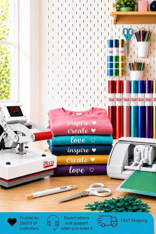Silhouette Cameo 5 with Siser and Metamark vinyl