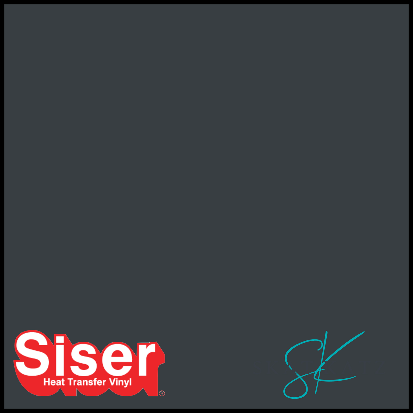 SISER EasyWeed® Heat Transfer Vinyl - ANTHRACITE