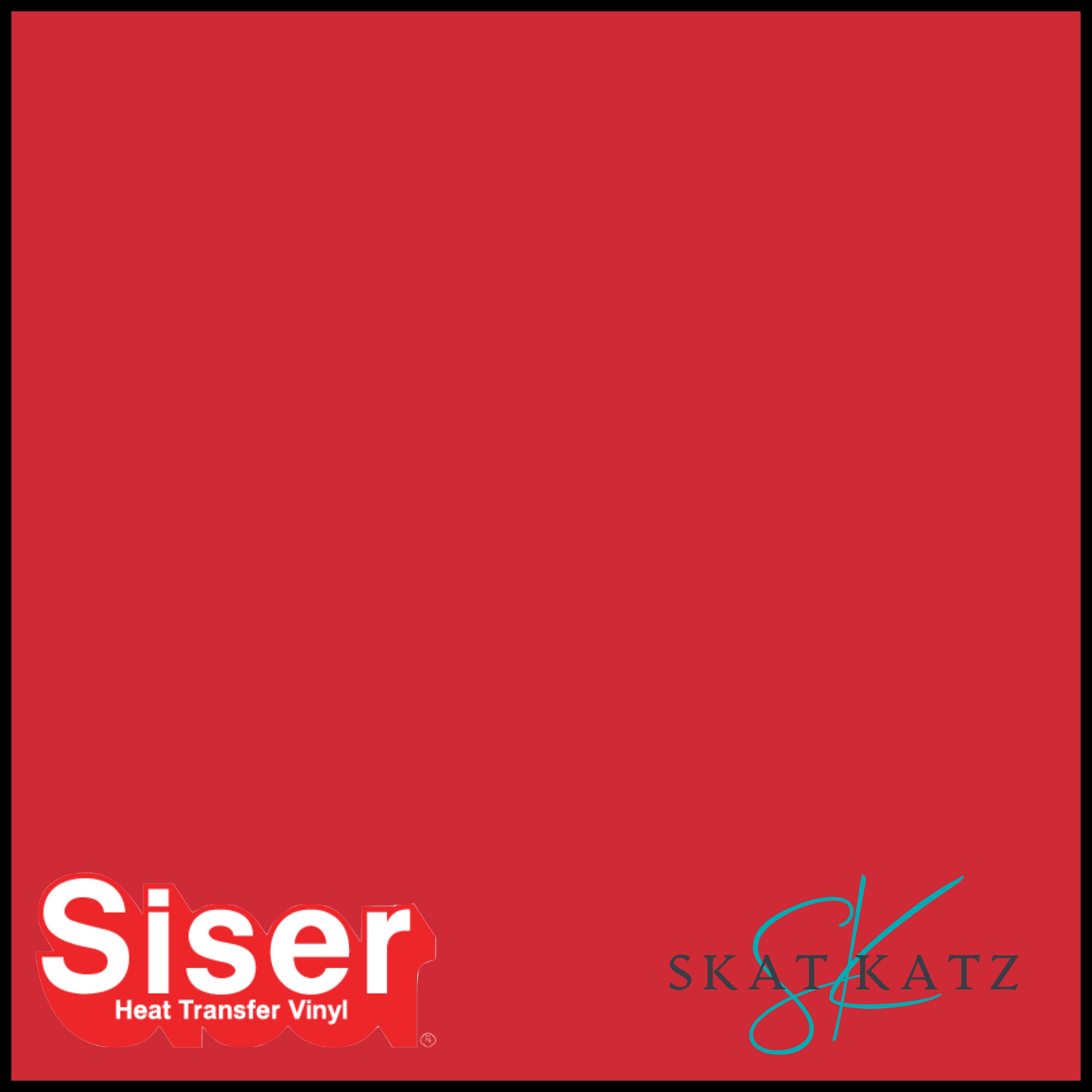Siser PS EXTRA Heat Transfer Vinyl - Bright Red