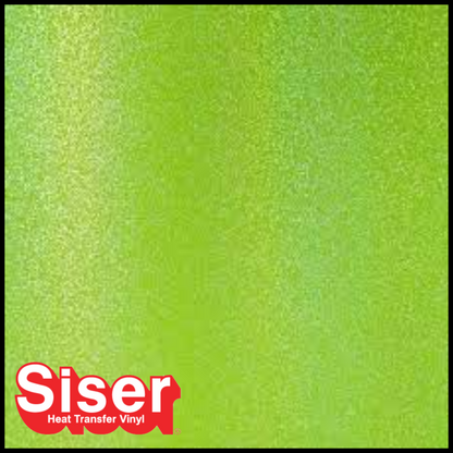 SISER DiamondDust® Heat Transfer Vinyl – Sour Apple