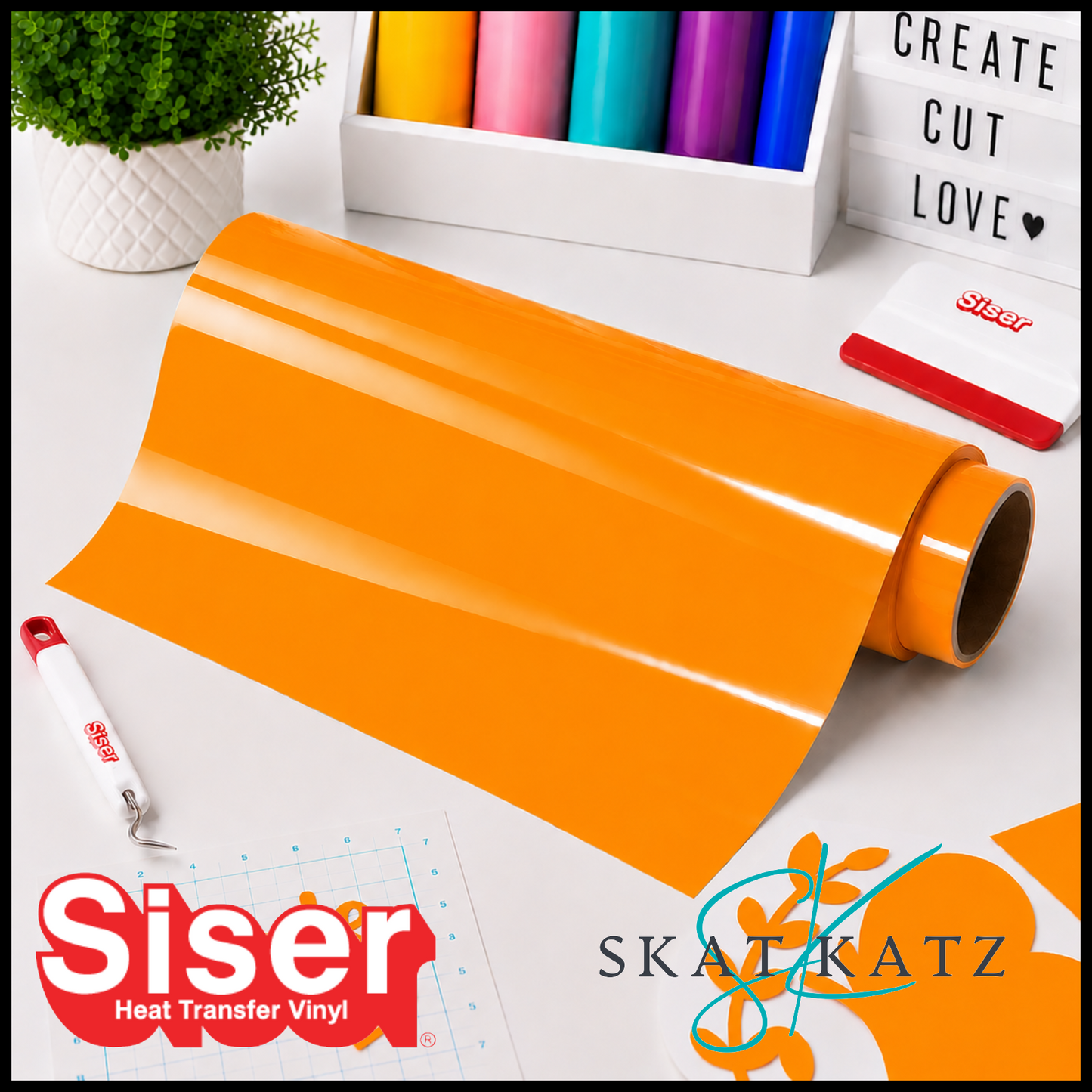 Siser PS EXTRA Heat Transfer Vinyl - Sun