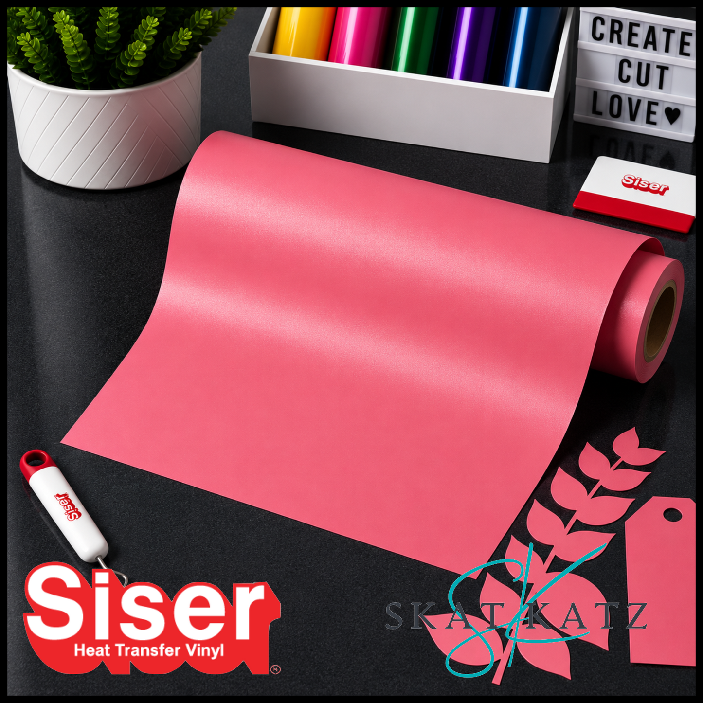 SISER EasyWeed® ECO STRETCH™ - SUNRISE CORAL
