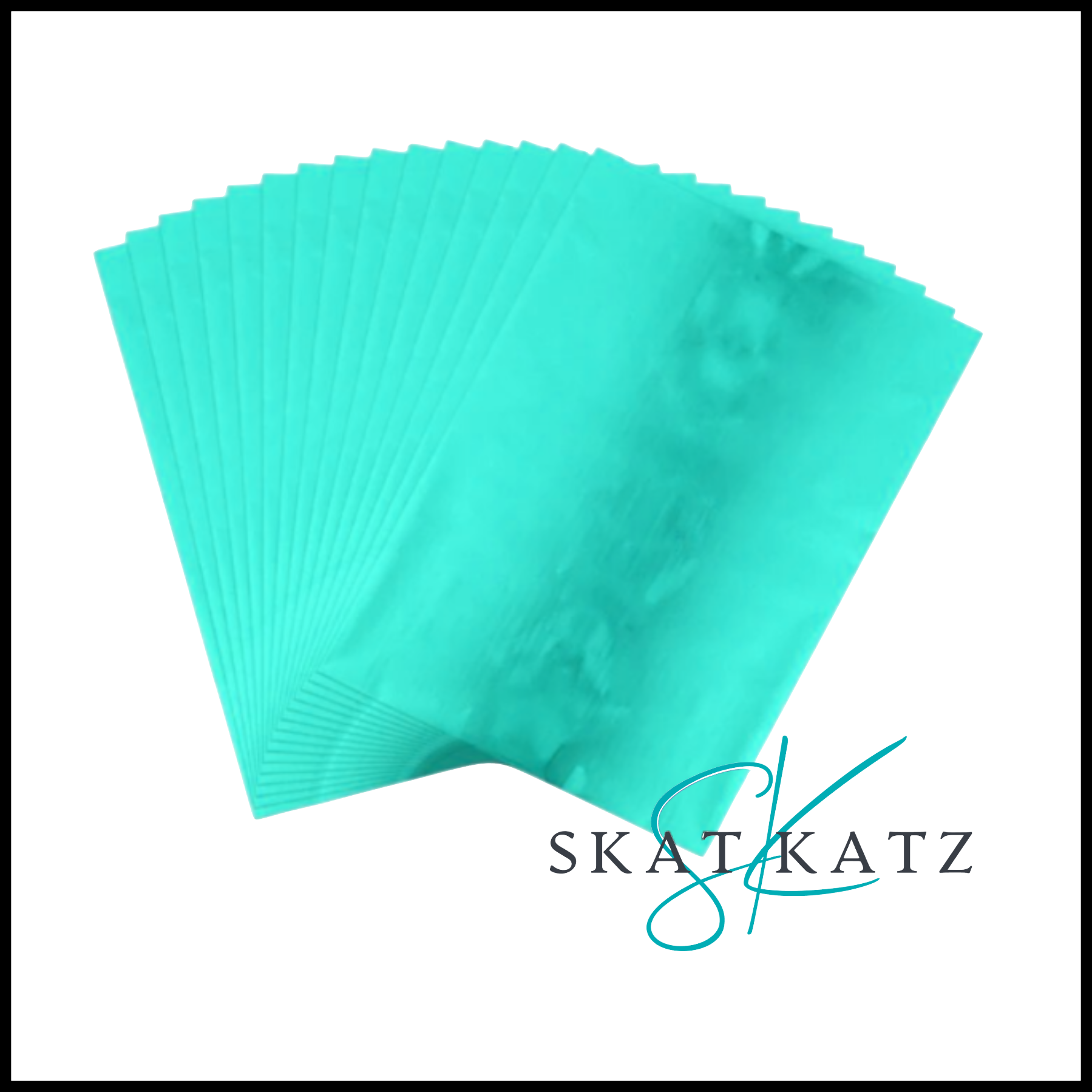 Heat Reactive Foil - A4 10pk - Teal – Skat Katz