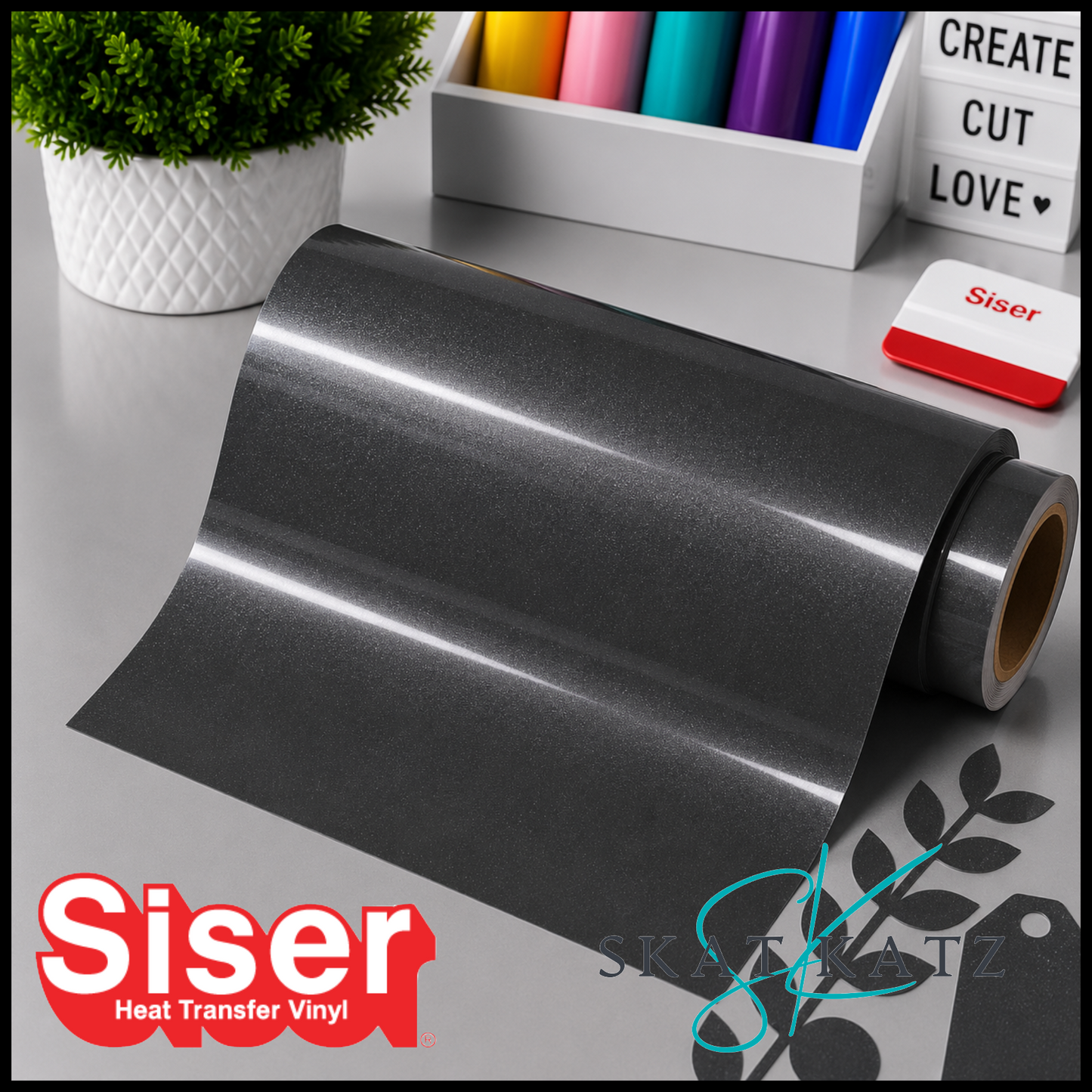 SISER EasyWeed® Heat Transfer Vinyl - ELECTRIC TUNGSTEN