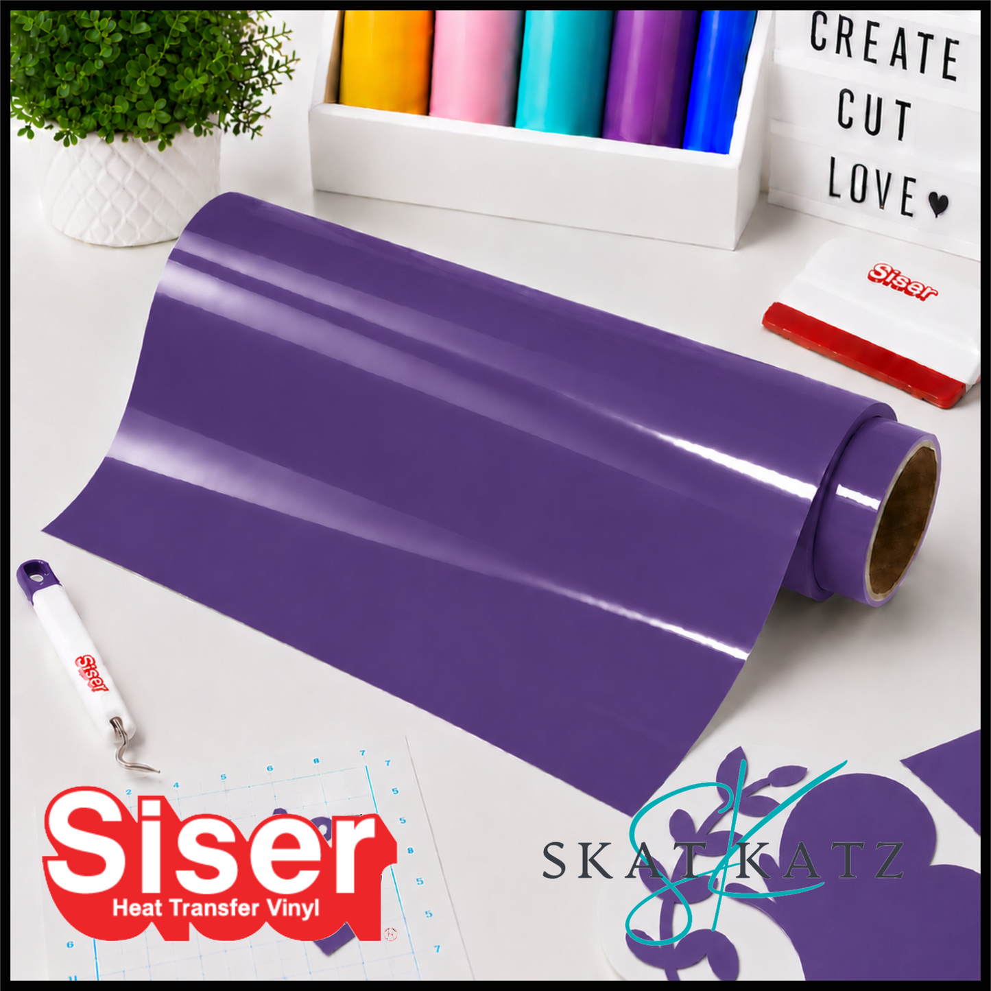 SISER EasyWeed® Heat Transfer Vinyl - WICKED PURPLE