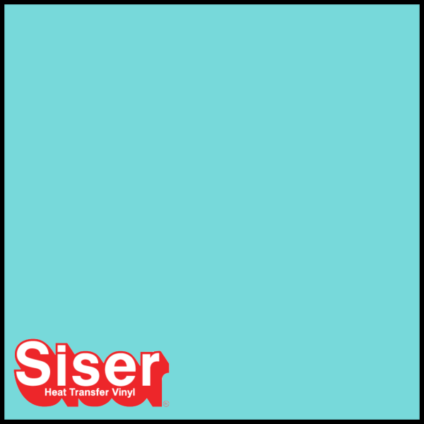 SISER EasyWeed® Heat Transfer Vinyl - A4 Sheet - AQUA ...