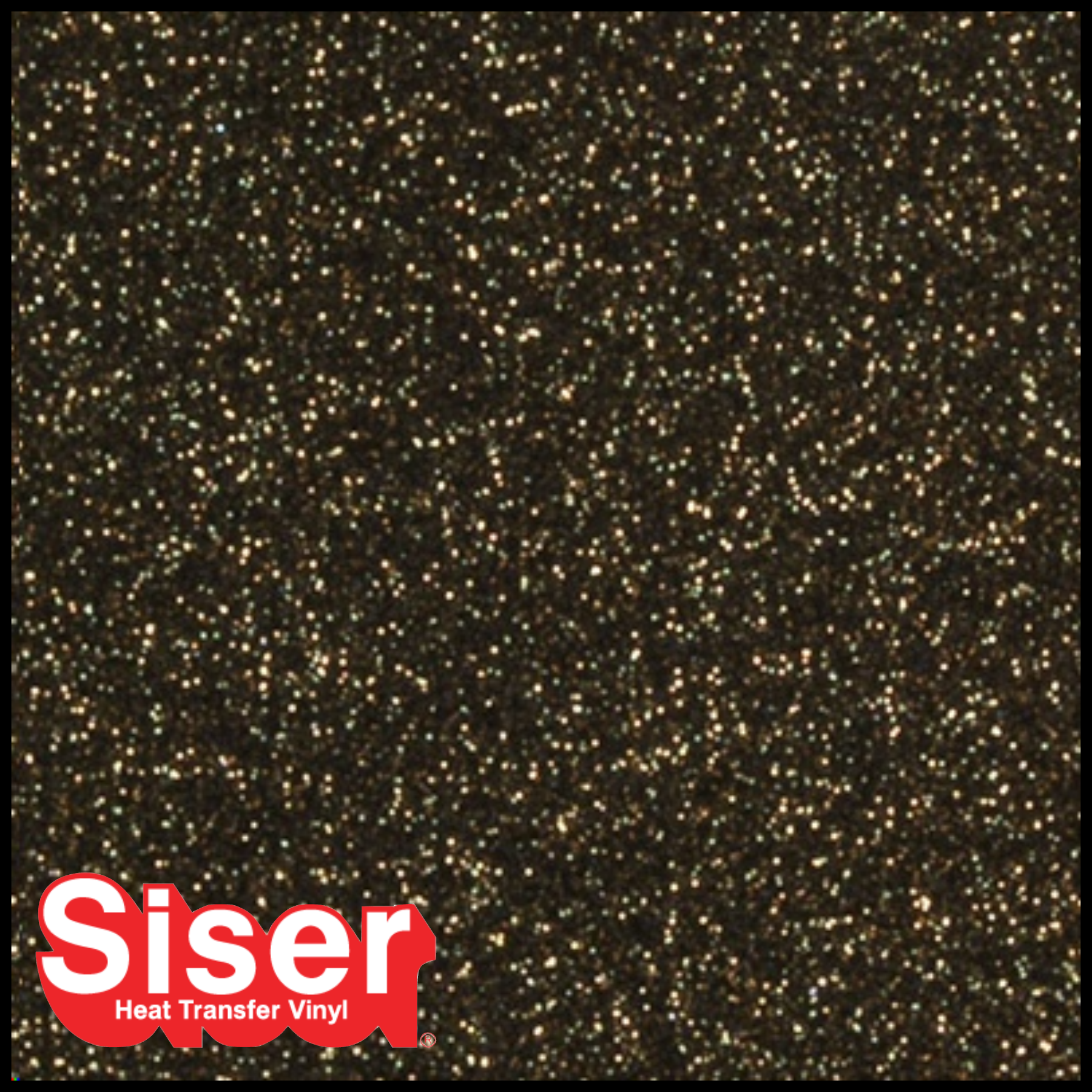 Glitter Black Heat Transfer Vinyl - 20x12 Sheet – Vinyl Cut Pros