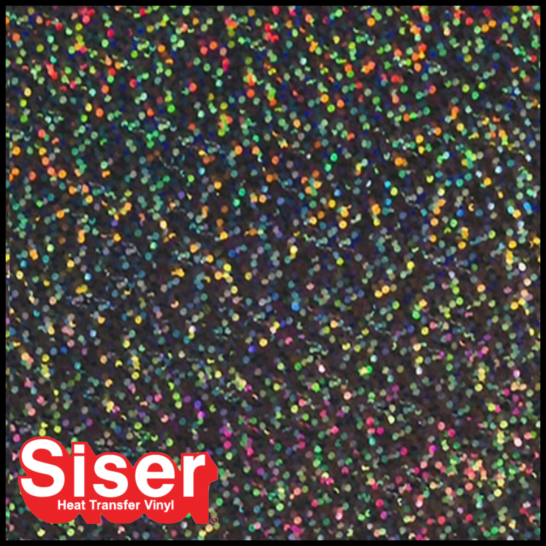 Siser Holographic Heat Transfer Vinyl - Navy Blue HTV