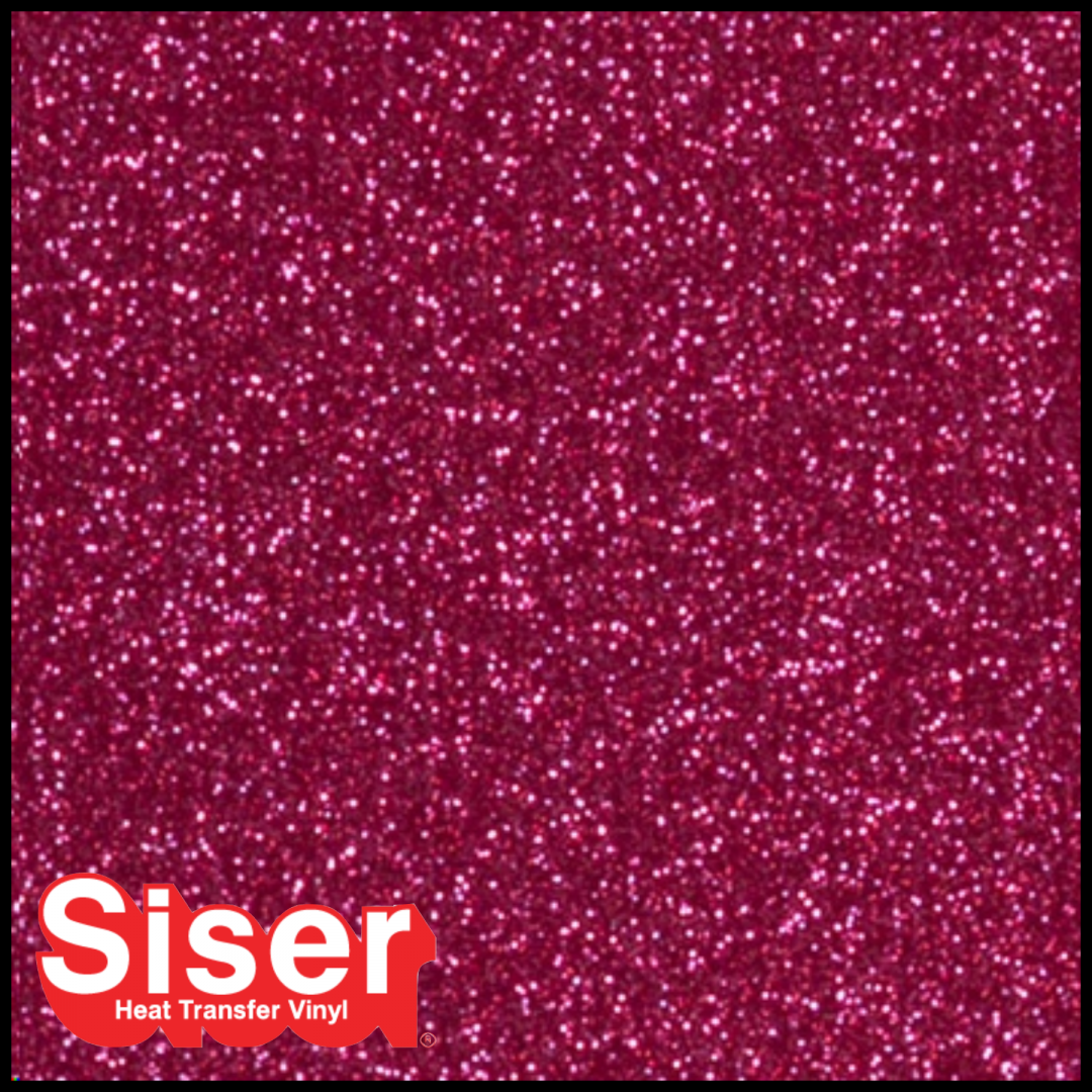 Siser® Glitter Heat Transfer Vinyl Blush Skat Katz Heat Transfer