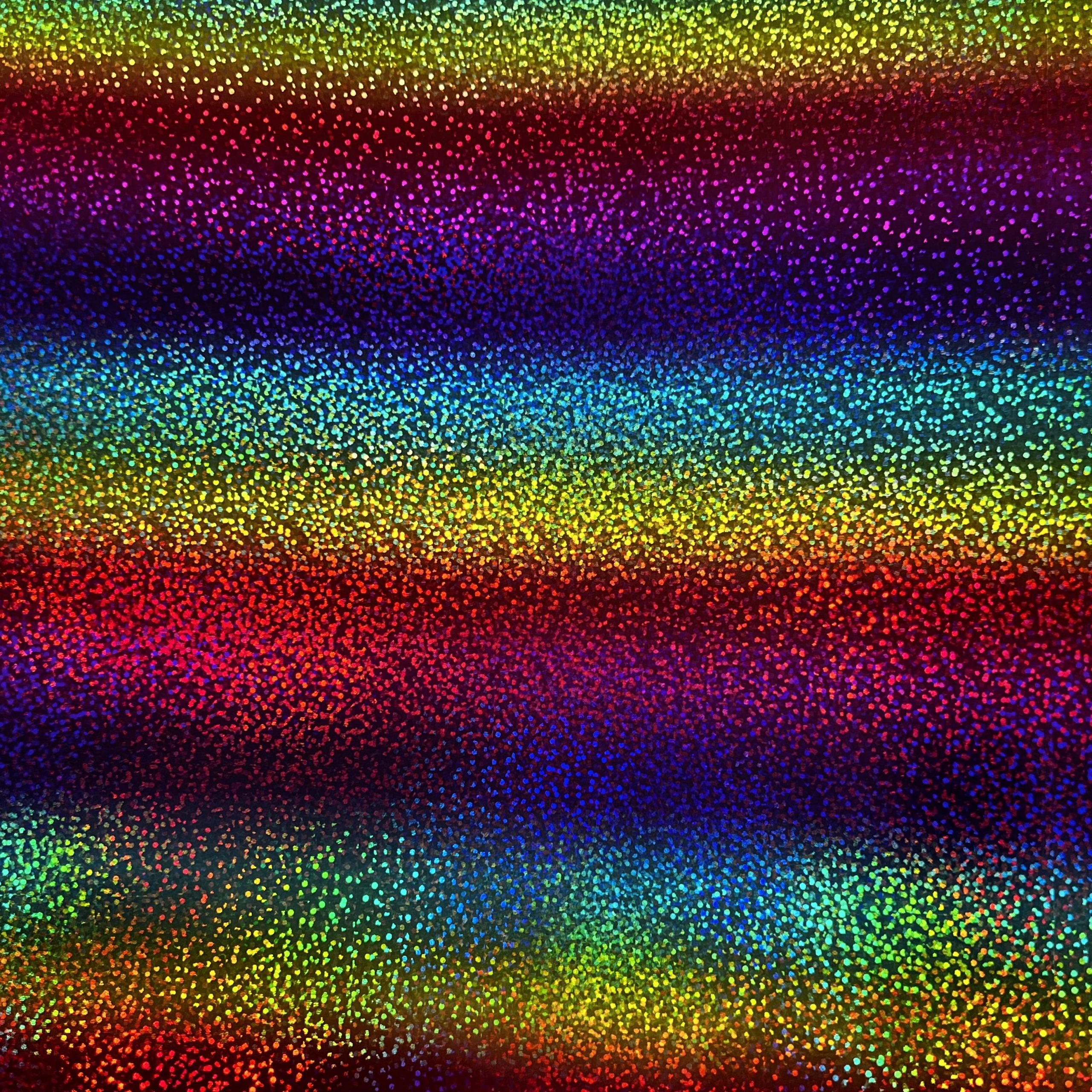 Rainbow Pattern Holographic Glitter Adhesive –