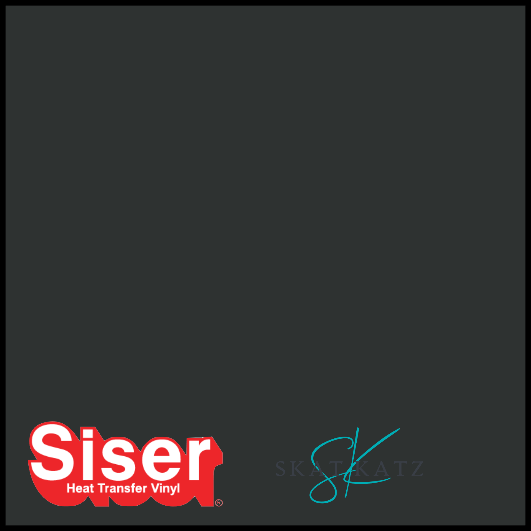 Siser EasyPuff HTV - Black
