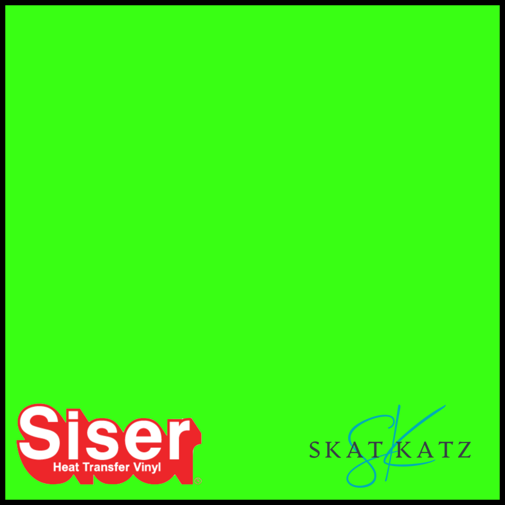 Siser PS EXTRA Heat Transfer Vinyl Fl Green Skat Katz Heat Siser PS EXTRA Heat Transfer Vinyl Fl Green Skat Katz Heat