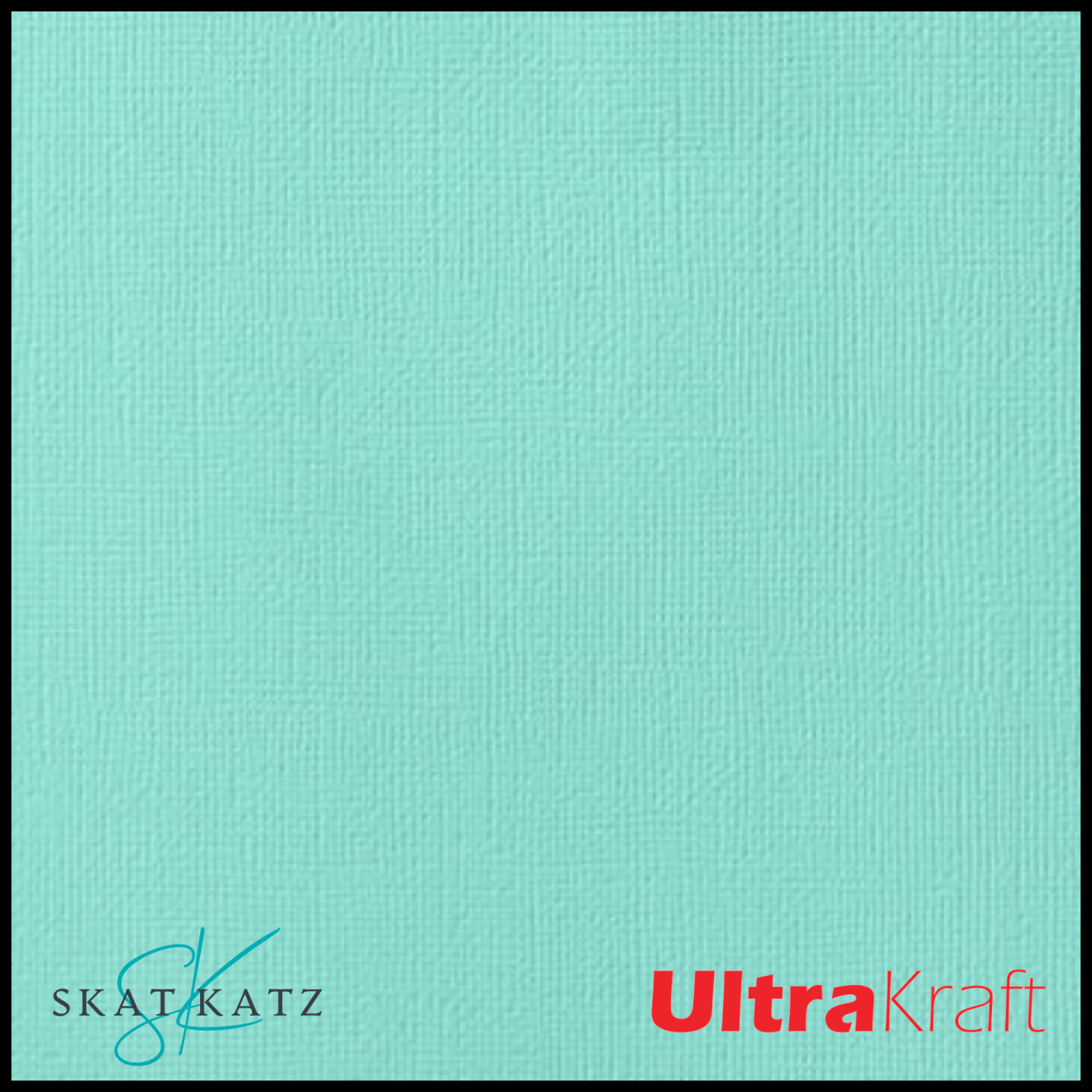 UltraKraft - Premium Cardstock 10 pack - Sea Foam - Skat Katz - Heat