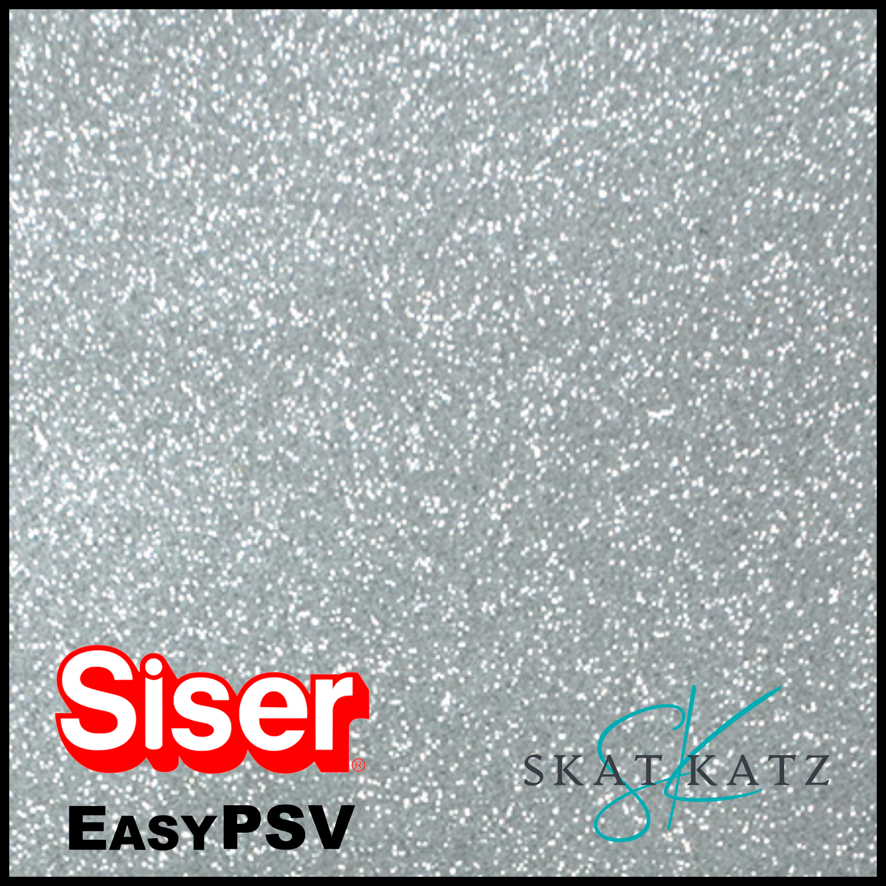 Siser EasyPSV® Glitter Permanent Vinyl - Stardust (White) – Crafter's Vinyl  Supply