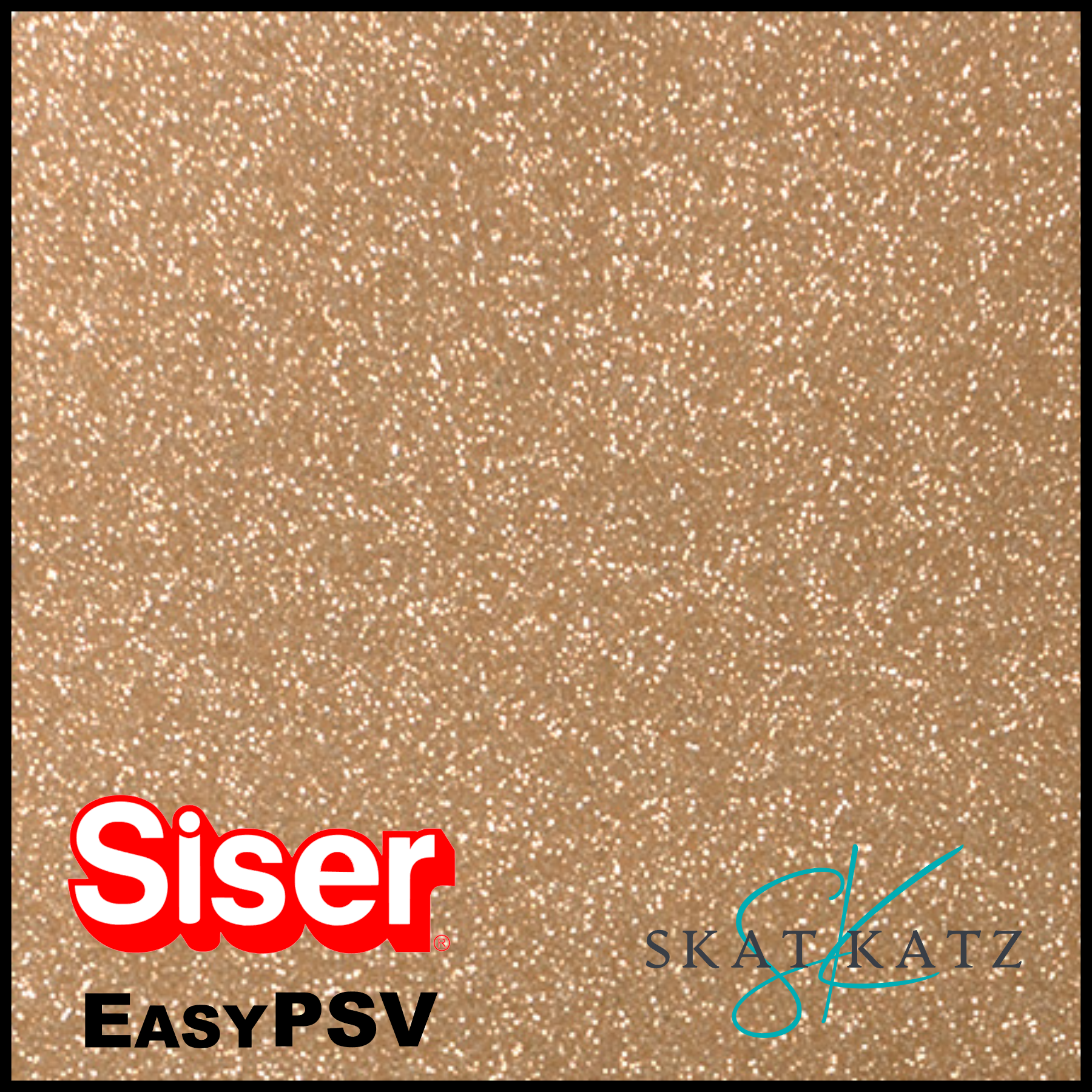 Siser EasyPSV® Glitter Permanent Vinyl - Glimmering Gold