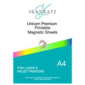 Unicorn Inkjet Printable - A4 Magnetic sheets - 5 pack