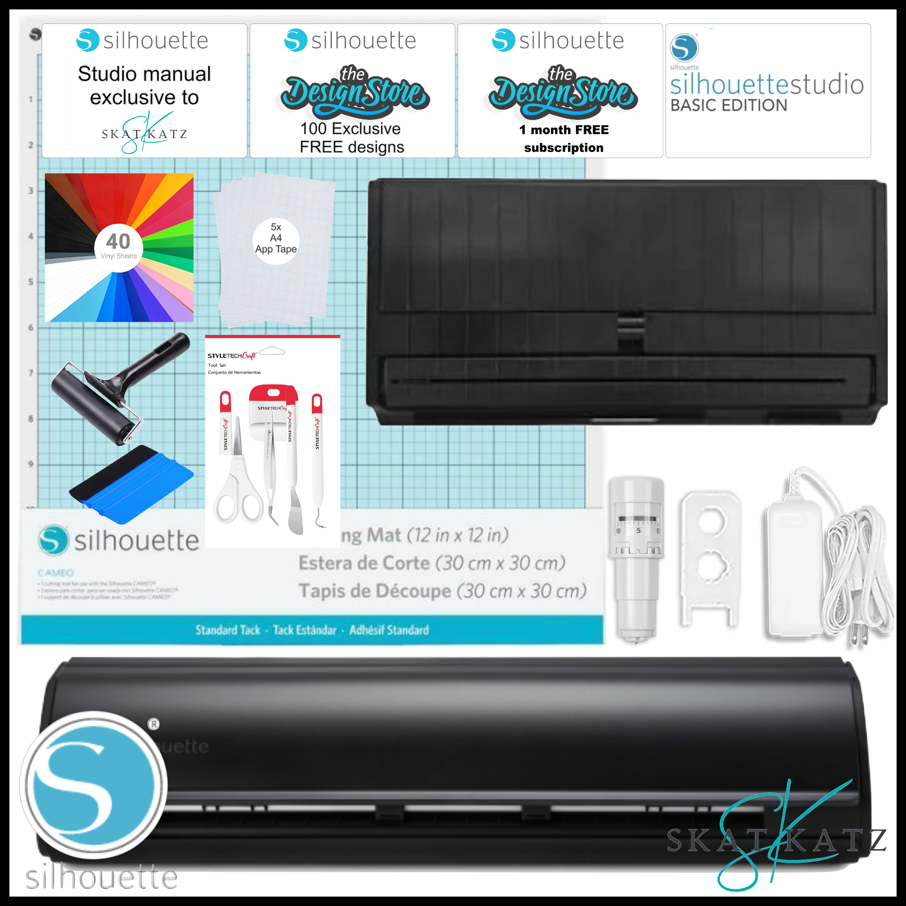 ADHESIVE BLACK