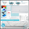 adhesive white